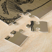 indicatieve kaart van Nebraska (1912) - Tan Legpuzzel (Zijkant)