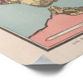  indicatieve kaart WWI Europe (1915) Poster (Hoek)