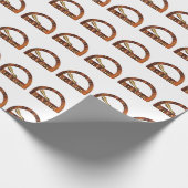 Indicator voor geïsoleerde drijvende vloer cadeaupapier (Hoek)