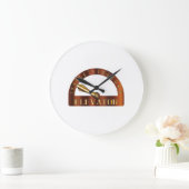 Indicator voor geïsoleerde drijvende vloer grote klok (Huis)