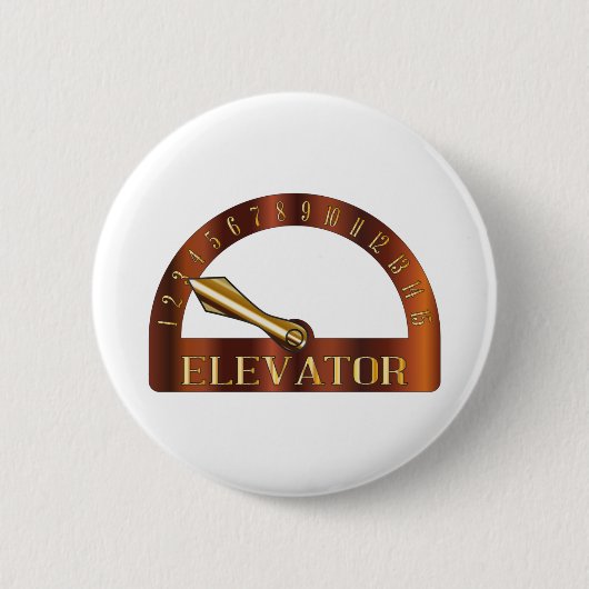 Indicator voor geïsoleerde drijvende vloer ronde button 5,7 cm (Voorkant)