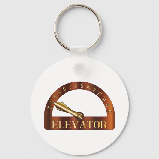 Indicator voor geïsoleerde drijvende vloer sleutelhanger (Voorkant)