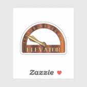 Indicator voor geïsoleerde drijvende vloer sticker (Vel)