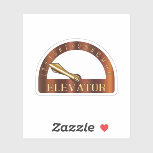 Indicator voor geïsoleerde drijvende vloer sticker (Vel)