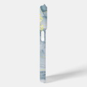 Indicolite Gold Glitter Waterverf Case-Mate iPhone Case (Achterkant / Rechts)