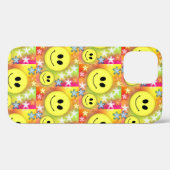 Indie Aesthetic Indie Kind Smiley Face Pattern Y2K Case-Mate iPhone Case (Achterkant (horizontaal))