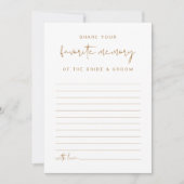 INDIE Boheem Sfeervol Oranje Favoriete Herinnering Kaart (Voorkant)