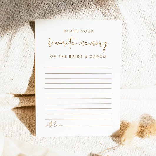 INDIE Boheem Sfeervol Oranje Favoriete Herinnering Kaart