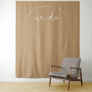 INDIE Boho Earth Toned Backdrop Wandkleed