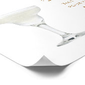 INDIE Boho Minimalistische Margarita Bar Bord Poster (Hoek)