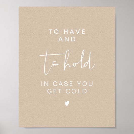 INDIE Boho om een bruiloft te hebben en te houden Poster (Voorkant)