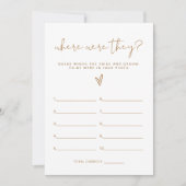 INDIE Boho, waar waren ze Vrijgezellenfeest? Kaart (Voorkant)