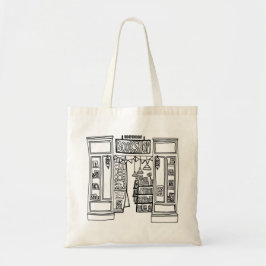 Indie Bookshop Canvas tas