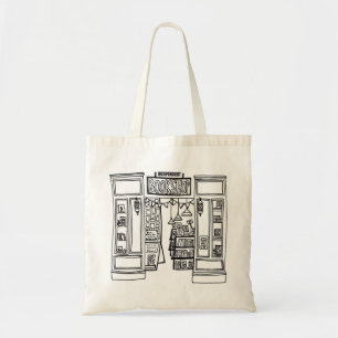 Indie Bookshop Canvas tas
