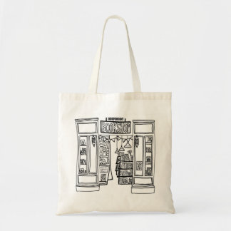 Indie Bookshop Canvas tas