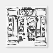 Indie Bookshop Koelkast Magneet (Voorkant)