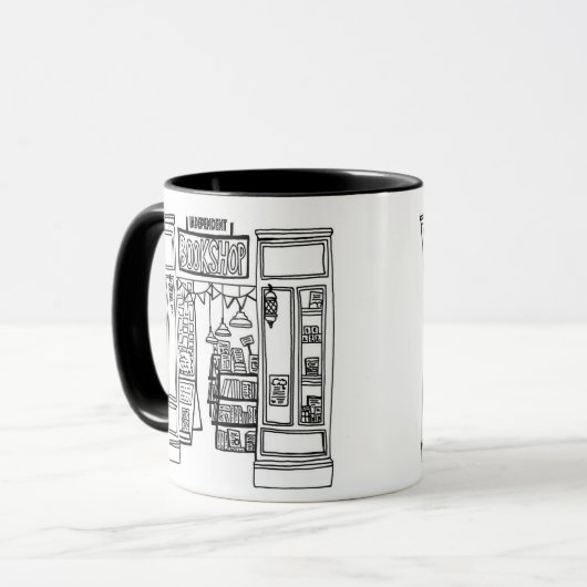 Indie Bookshop Mok (Voorkant links)