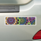 indië bumpersticker (Op auto)