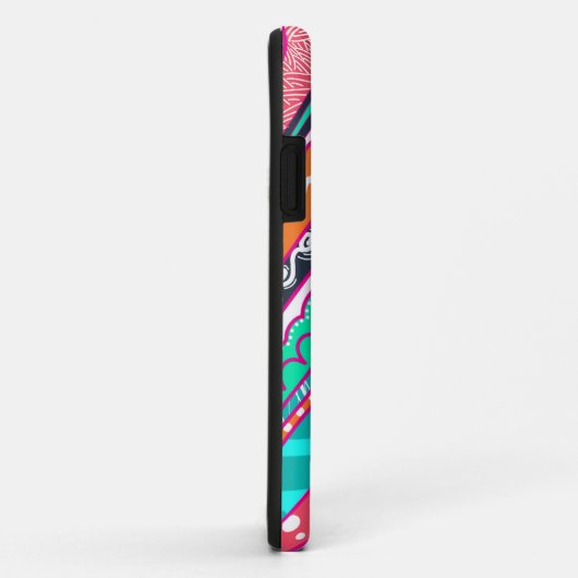 Indie Chevron Case-Mate iPhone Case (Achterkant/rechts)