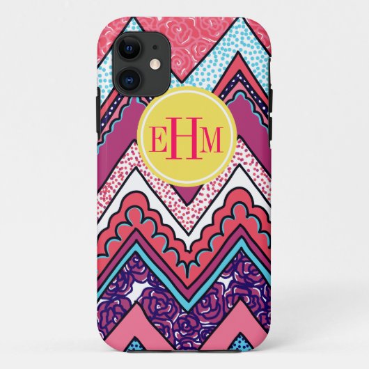 Indie Chevron Case-Mate iPhone Case (Achterkant)