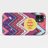 Indie Chevron Case-Mate iPhone Case (Achterkant (horizontaal))