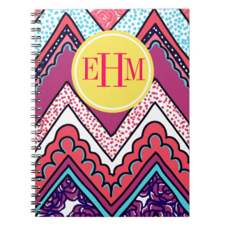 Indie Chevron Notitieboek