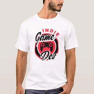 Indie Game Dev Video Game Player Gaming Nerd T-shirt