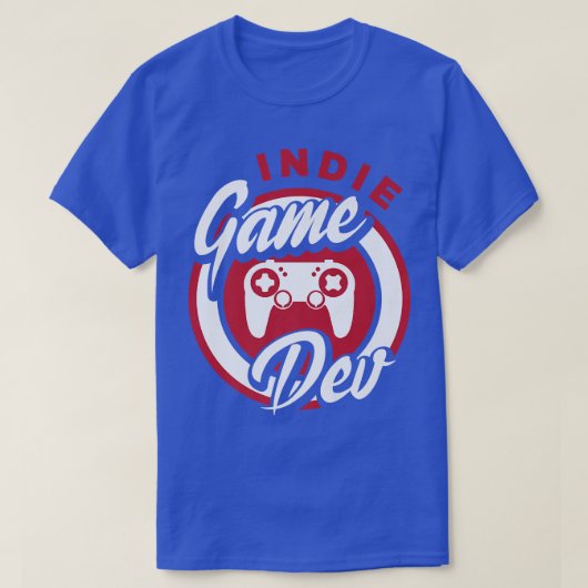 Indie Game Dev Video Game Player Gaming Nerd T-shirt (Design voorkant)