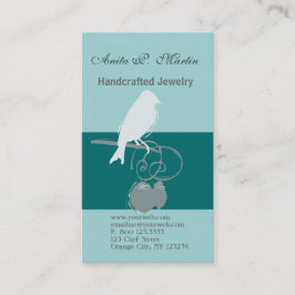 Indie handgemaakte sieraden ontwerper kraal kunste visitekaartje
