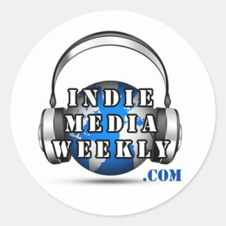 Indie Media Weekly Ronde Logo Sticker