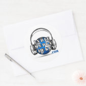 Indie Media Weekly Ronde Logo Sticker (Envelop)