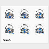 Indie Media Weekly Ronde Logo Sticker (Vel)