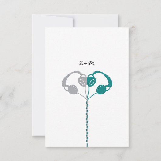 Indie-mixtapes (Blauwgroen/zilver) RSVP (Achterkant)