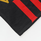 Indië reisposter Indiase vintage kunst Fleece Deken (Hoek)