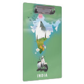 Indië reisposter klembord (Rechts)