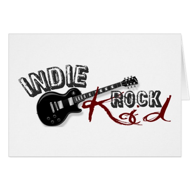 Indie Rock Kind (Voorkant Horizontaal)