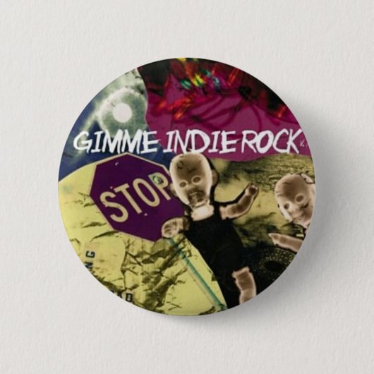 Indie Rock Ronde Button 5,7 Cm (Voorkant)