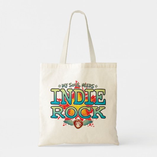 Indie Rock Soul Canvas tas (Achterkant)