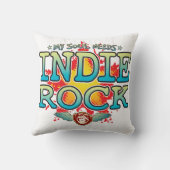 Indie Rock Soul Cushion Kussen (Achterkant)
