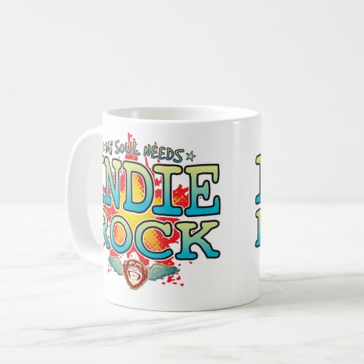 Indie Rock Soul Mok (Voorkant links)