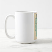 Indië vintage reisposter koffiemok (Links)