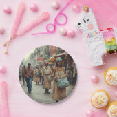 indiebadge papieren bordje (Feest)