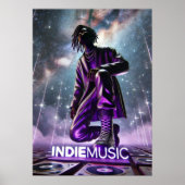 indieMusic Paarse-1 Poster (Voorkant)