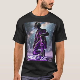 indieMusic Paarse-1 T-shirt