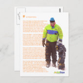 INDIEN BRIEFKAART (Voorkant / Achterkant)