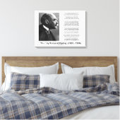 Indien- door Rudyard Kipling Motivatie Advice Poem Canvas Afdruk (Insitu (Slaapkamer))