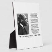 Indien- door Rudyard Kipling Motivatie Advice Poem Fotoplaat (Zijkant)