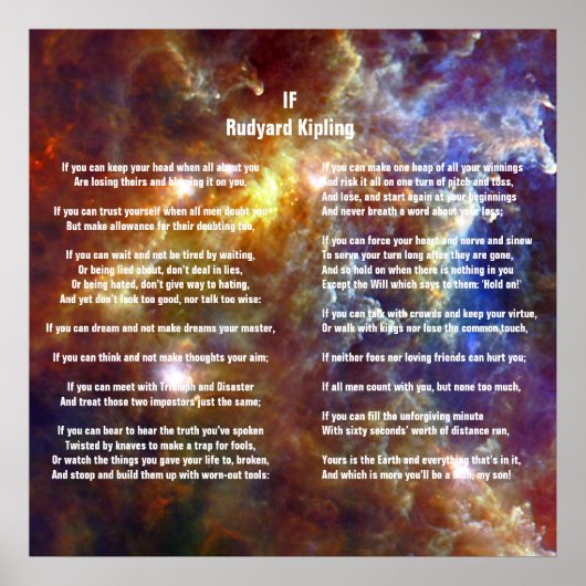 Indien door Rudyard Kipling Poster (Voorkant)