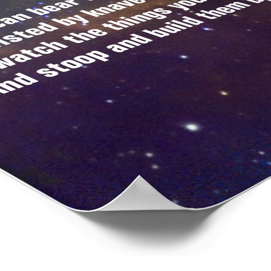 Indien door Rudyard Kipling Poster (Hoek)