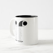 Indien door Rudyard Kipling Tweekleurige Koffiemok (Voorkant links)